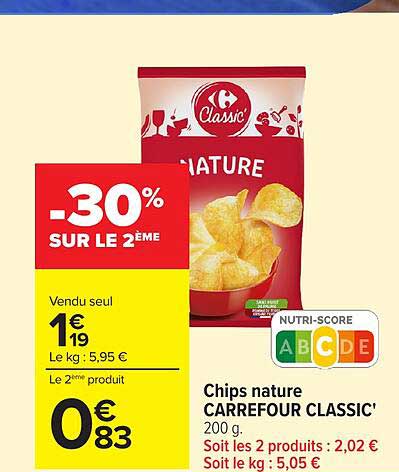 -30% SUR LE 2ème