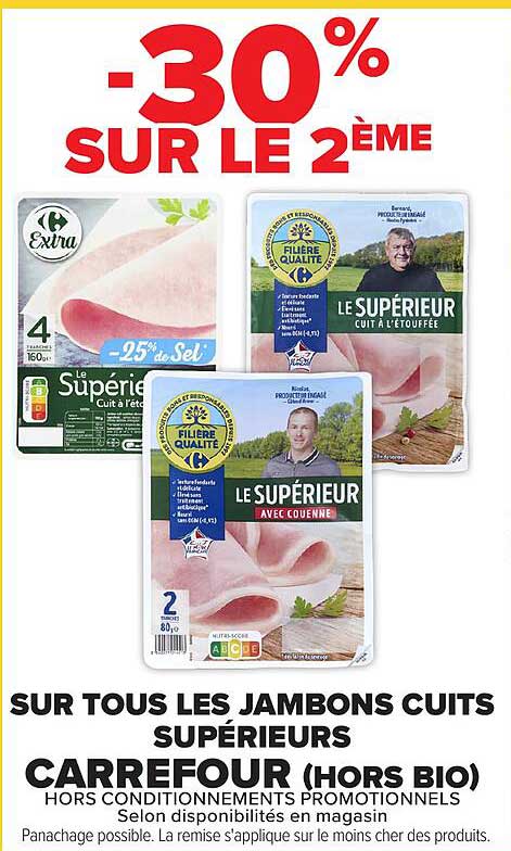 -30% SUR LE 2ÈME