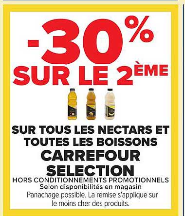 -30% SUR LE 2ÈME