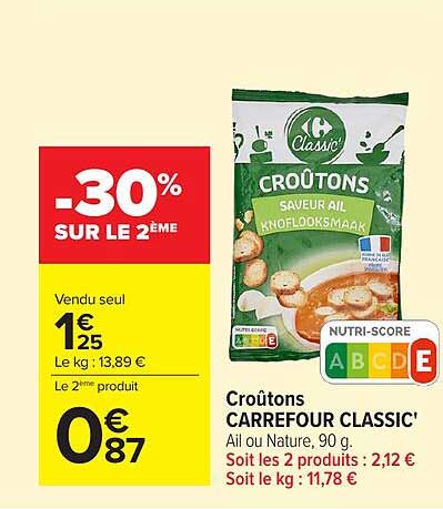 -30% SUR LE 2ÈME
