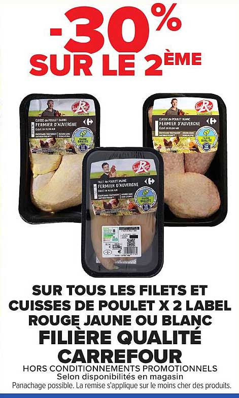 -30% SUR LE 2ÈME