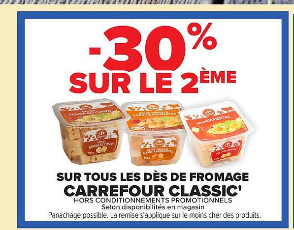 -30% SUR LE 2ÈME