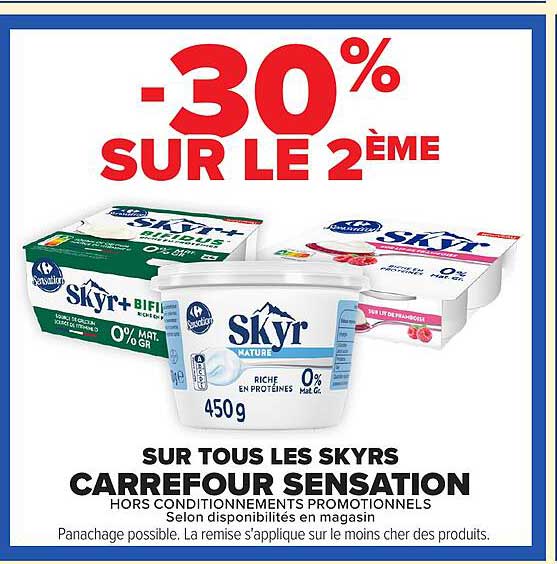 -30% SUR LE 2ÈME