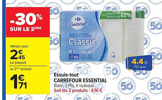 -30% SUR LE 2ÈME