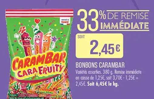 33% DE REMISE IMMÉDIATE