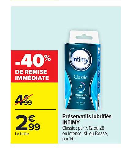 -40% DE REMISE IMMÉDIATE