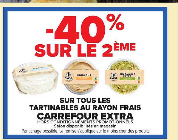 -40% SUR LE 2ÈME