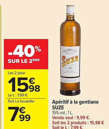 -40% SUR LE 2ÈME