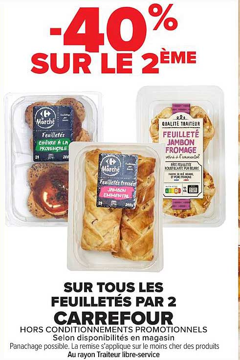 -40% SUR LE 2ÈME