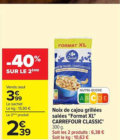 -40% SUR LE 2ème