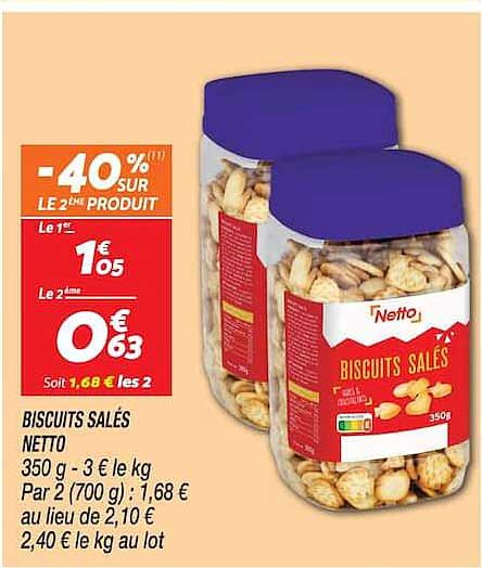 -40% SUR LE 2ème PRODUIT