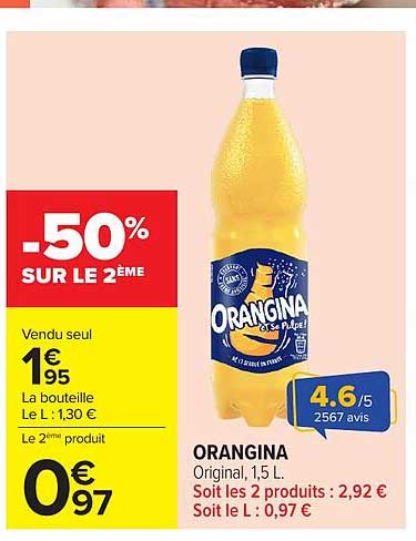 50% SUR LE 2ÈME