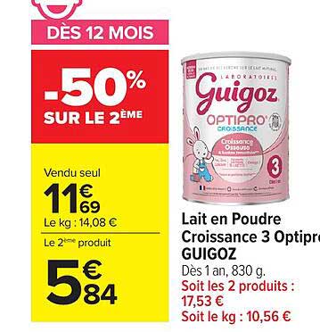 -50% sur le 2ème
