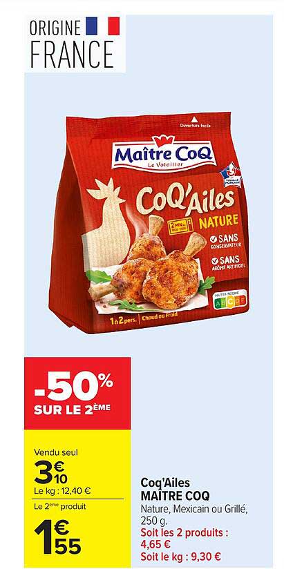-50% SUR LE 2EME