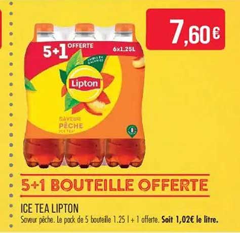 5+1 BOUTEILLE OFFERTE