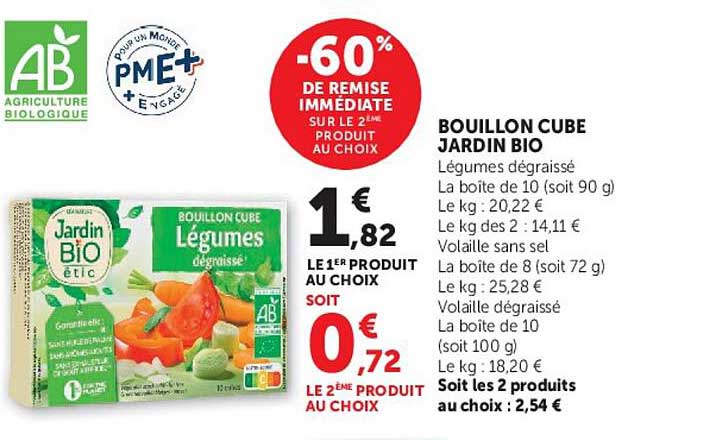 -60% DE REMISE IMMÉDIATE SUR LE 2ÈME PRODUIT AU CHOIX