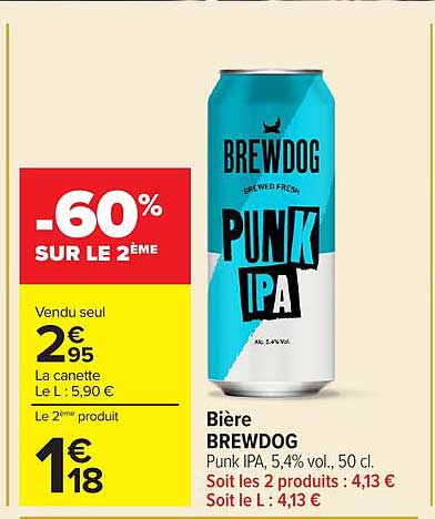 -60% SUR LE 2ÈME