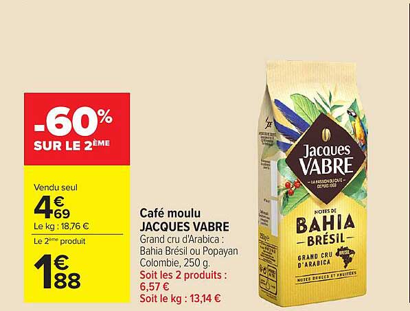 -60% SUR LE 2ÈME
