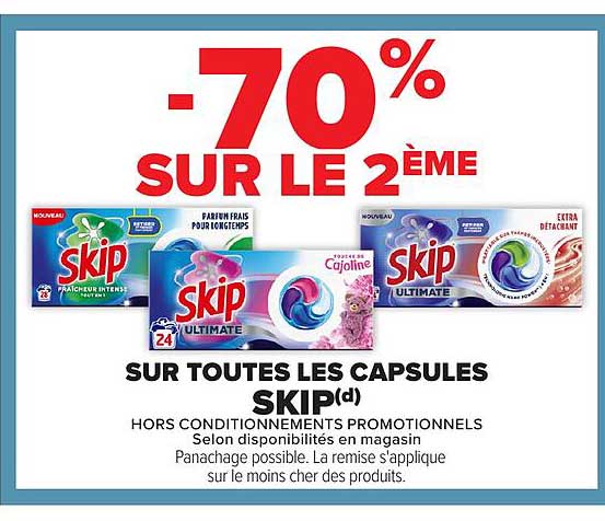 -70% SUR LE 2ÈME
