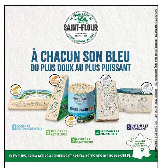 À CHACUN SON BLEU DU PLUS DOUX AU PLUS PUISSANT