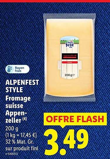 ALPENFEST STYLE Fromage suisse Appenzeller (4)