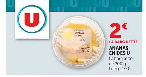 ANANAS EN DES U