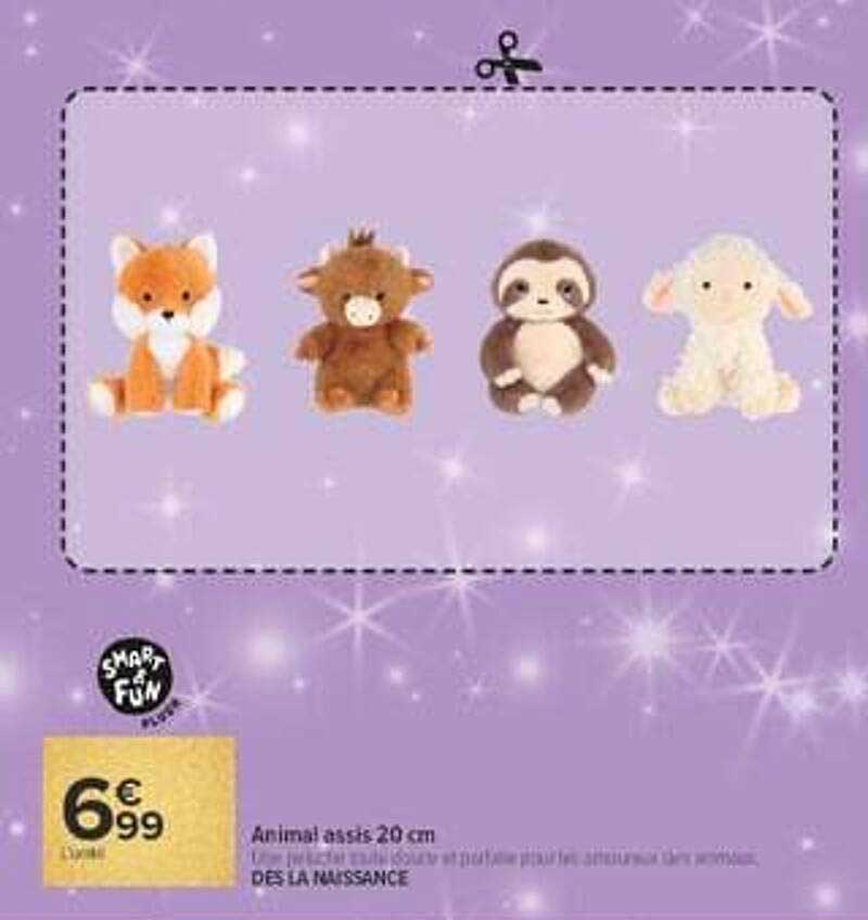 Animal assis 20 cm