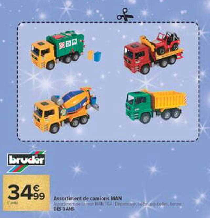 Assortiment de camions MAN