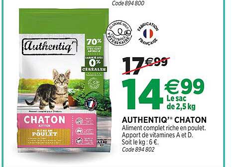 AUTHENTIQ' CHATON