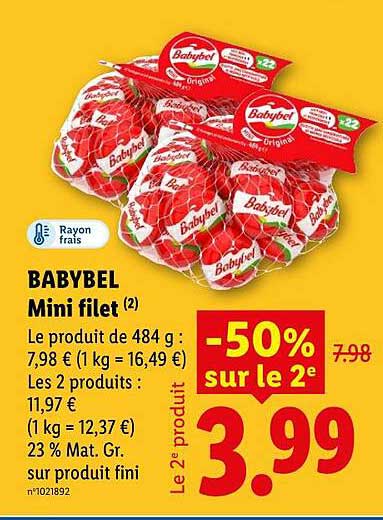 BABYBEL Mini filet
