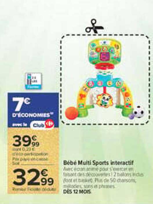 Bébé Multi Sports interactif