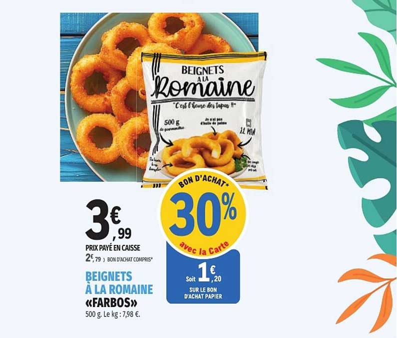 BEIGNETS À LA ROMAINE «FARBOS»