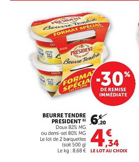 BEURRE TENDRE PRESIDENT (1)