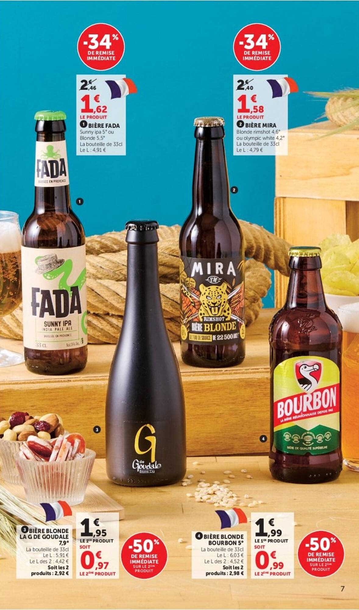 BIÈRE FADA Sunny ipa 5° ou Blonde 5,5°