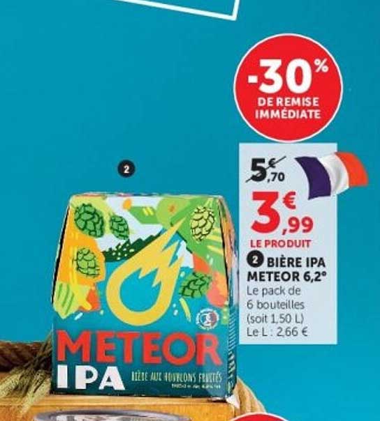BIÈRE IPA METEOR 6,2°