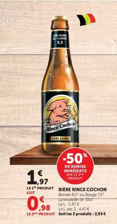 BIÈRE RINCE COCHON