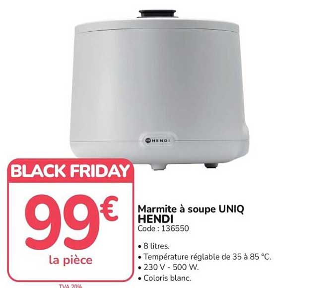 BLACK FRIDAY 99€ la pièce