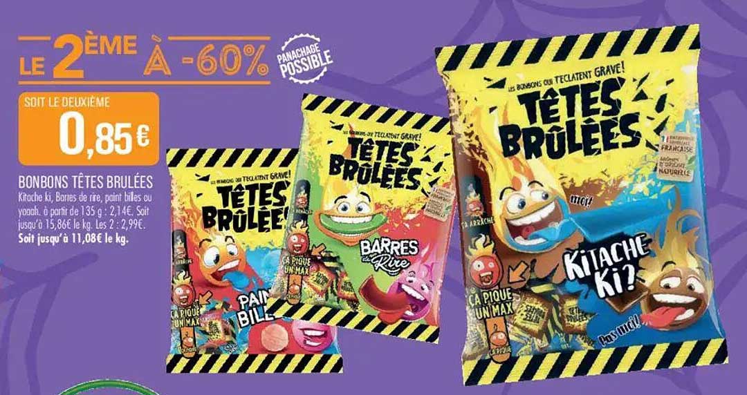 Bonbons Têtes Brûlées