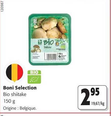 Boni Selection Bio shiitake 150 g
