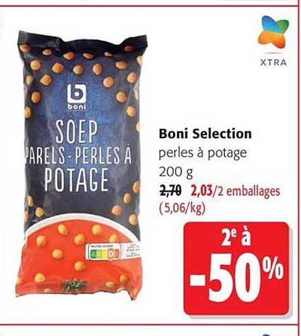 Boni Selection perles à potage 200 g