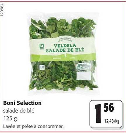 Boni Selection salade de blé 125 g