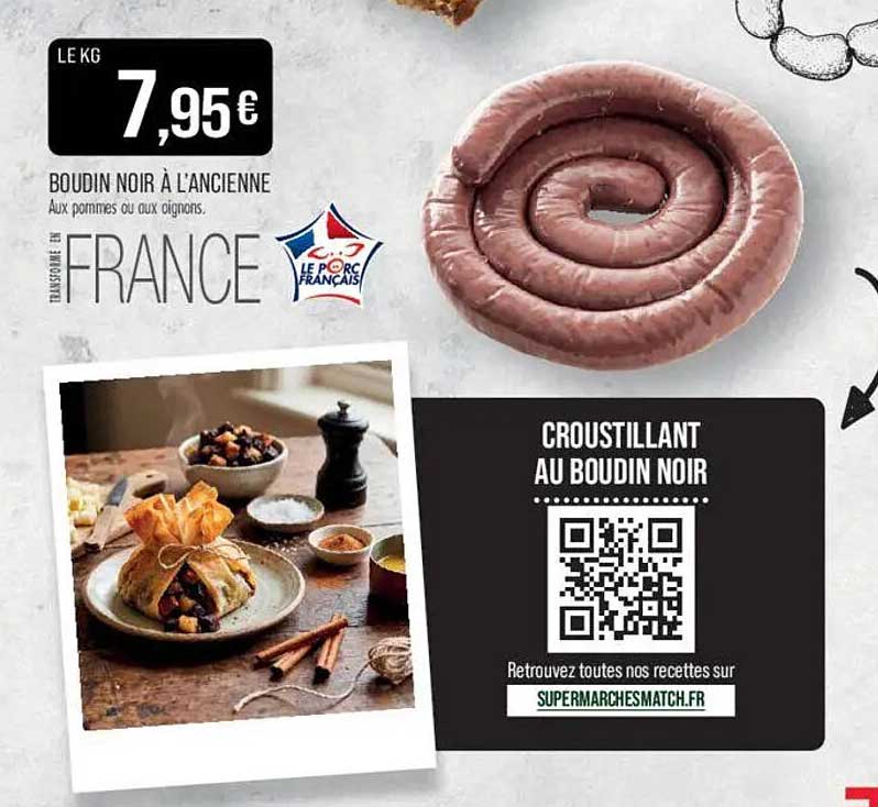 BOUDIN NOIR À L'ANCIENNE