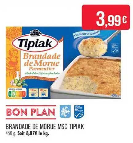 BRANDADE DE MORUE MSC TIPIAK