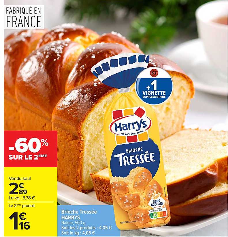 Brioche Tressée HARRYS