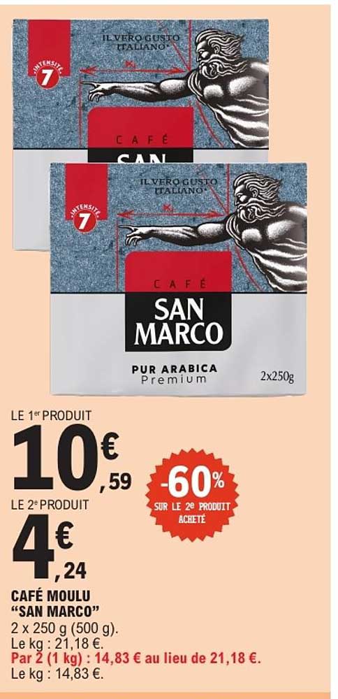 CAFÉ MOULU “SAN MARCO”