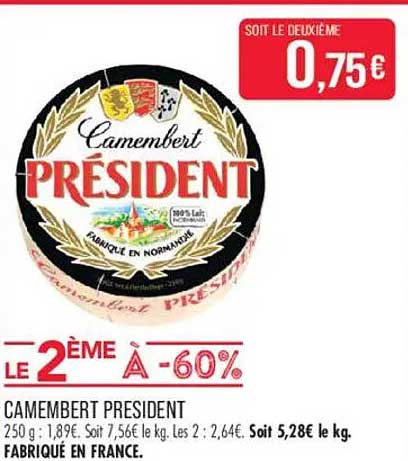 Camembert Président
