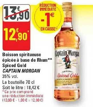 CAPTAIN MORGAN Spiced Gold