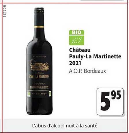 Château Pauly-La Martinette 2021