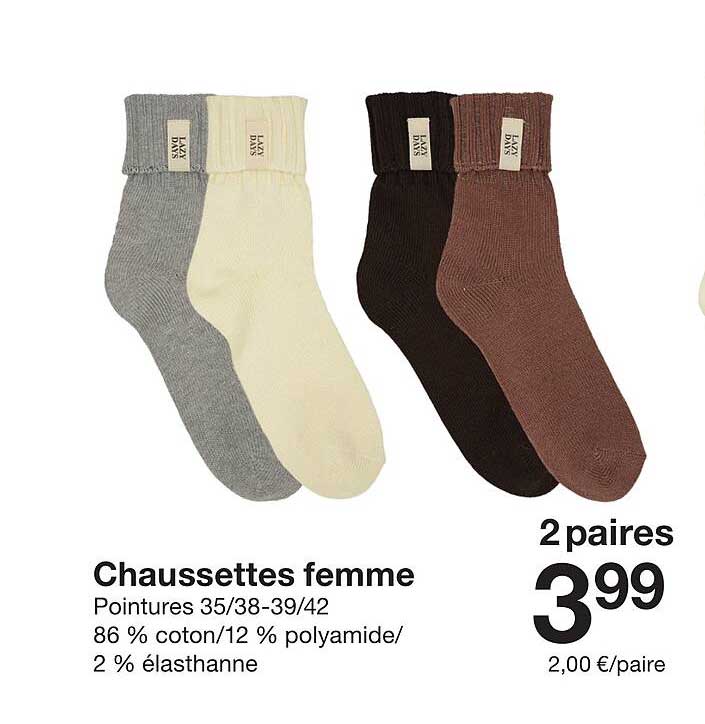 Chaussettes femme