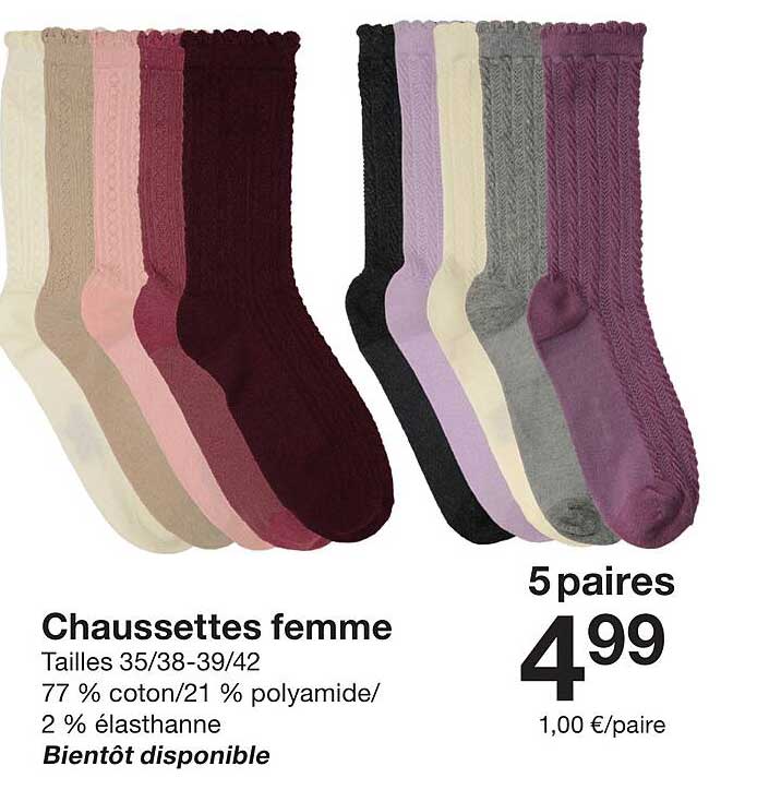 Chaussettes femme